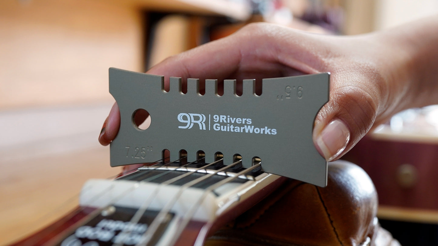 High Precision Radius Gauge, Notched Set of 8