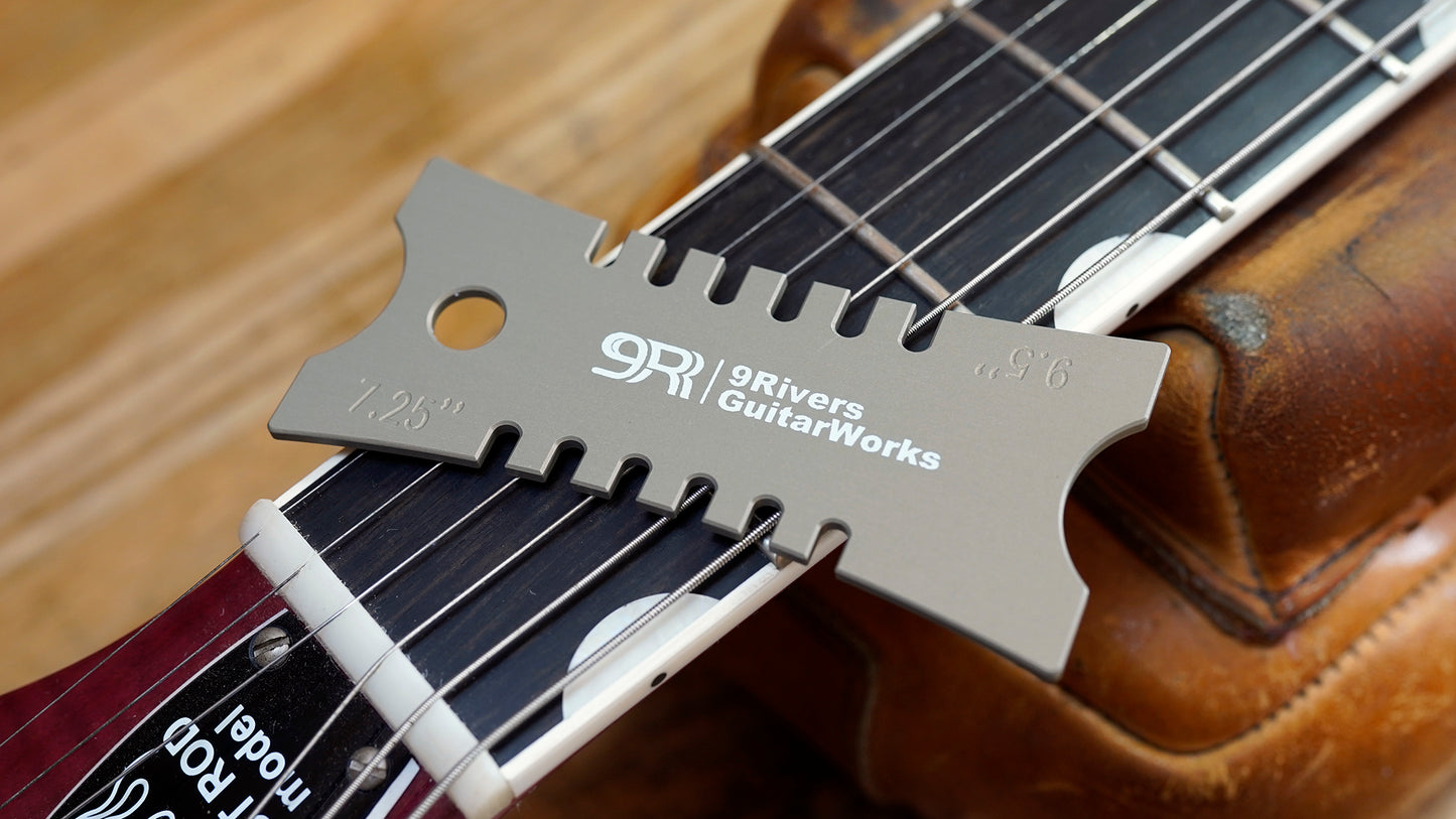 High Precision Radius Gauge, Notched Set of 8