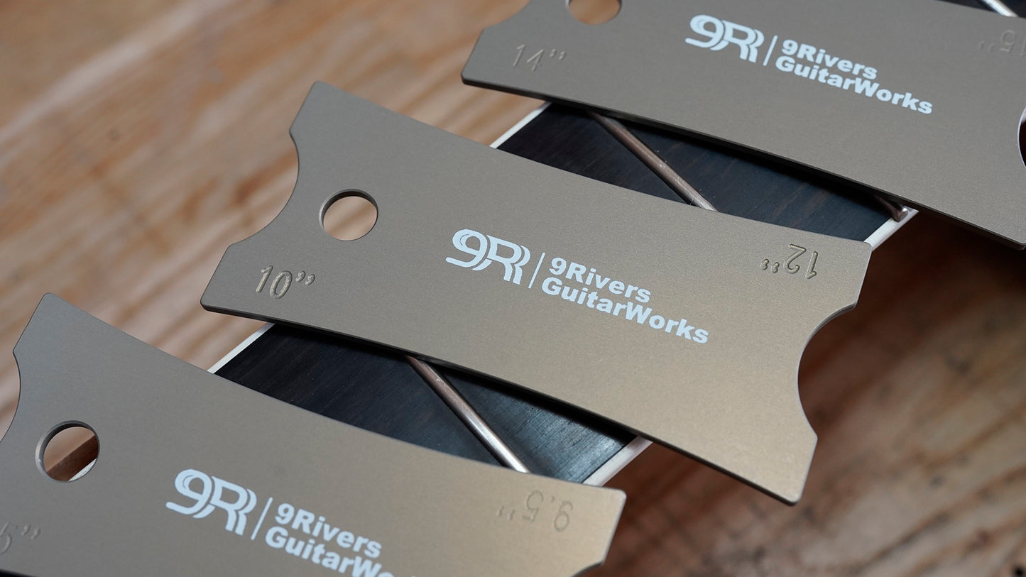 High Precision Radius Gauge, Smooth Set of 4